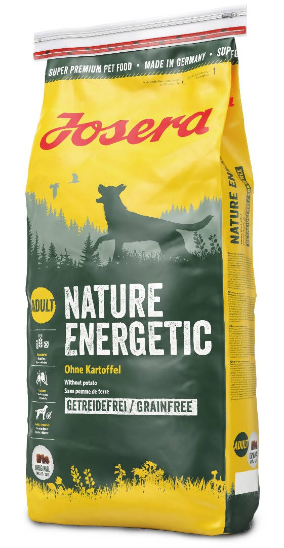 

Josera Dog Nature Energetic без злаков для активных собак, 15 кг