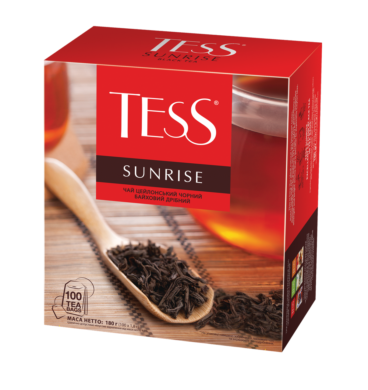 

/Чай черный 18г х 100 пакет Sunrise TESS