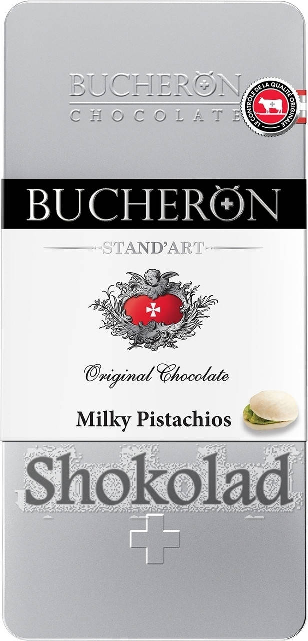 

Шоколад Bucheron молочный с фисташками 100 г