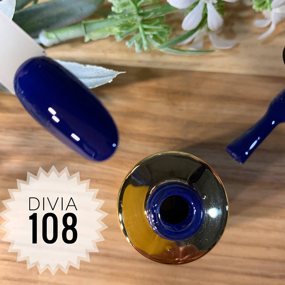 

Divia Гель-лак для нігтів Colour Di100 №108 (Синє море)