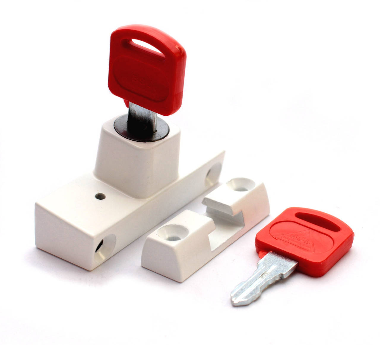 

Замок Безопасности Оконный Блокиратор Створки Окна Детский Замок на Окно в Блистере (BSL/BabySafeLock), Белый