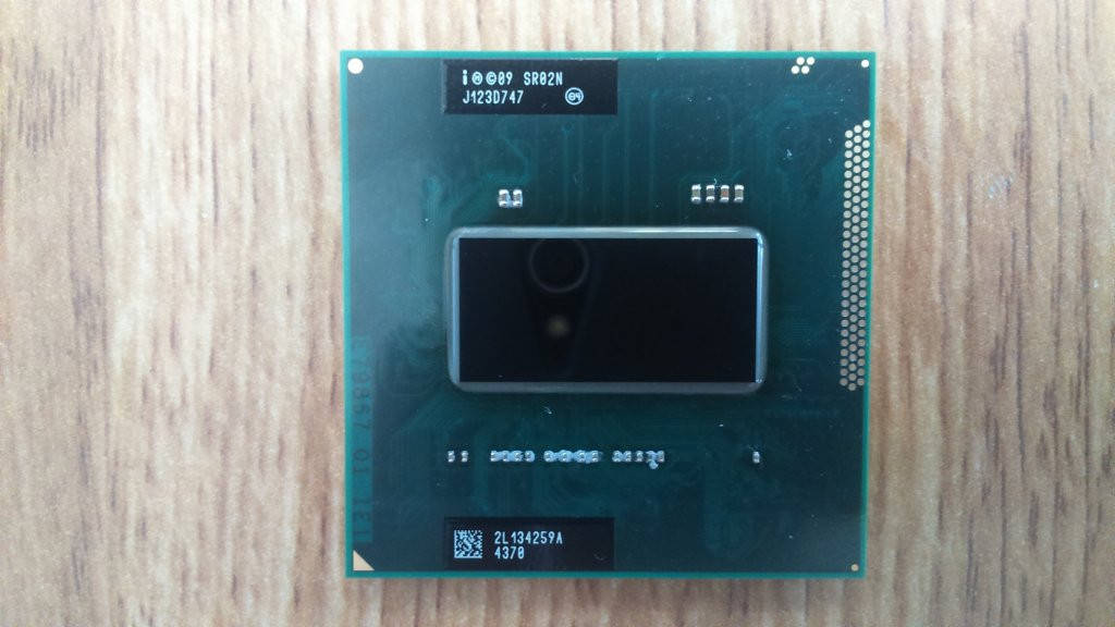 

Процесор Intel Core i7-2670QM 6M 3,1GHz SR02N Socket G2/rPGA988B