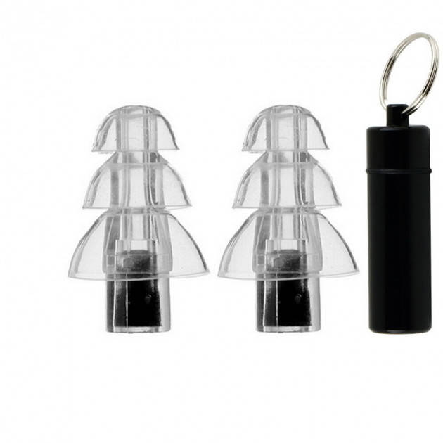 

Беруши для музыкантов, диджеев, клубов и концертов Silenta Musicsafe Black + кейс