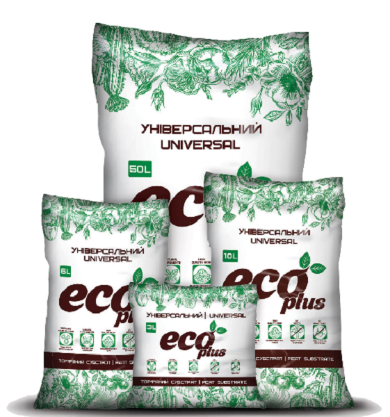

Торфяной субстрат «УНИВЕРСАЛЬНЫЙ» Eco Plus 20л