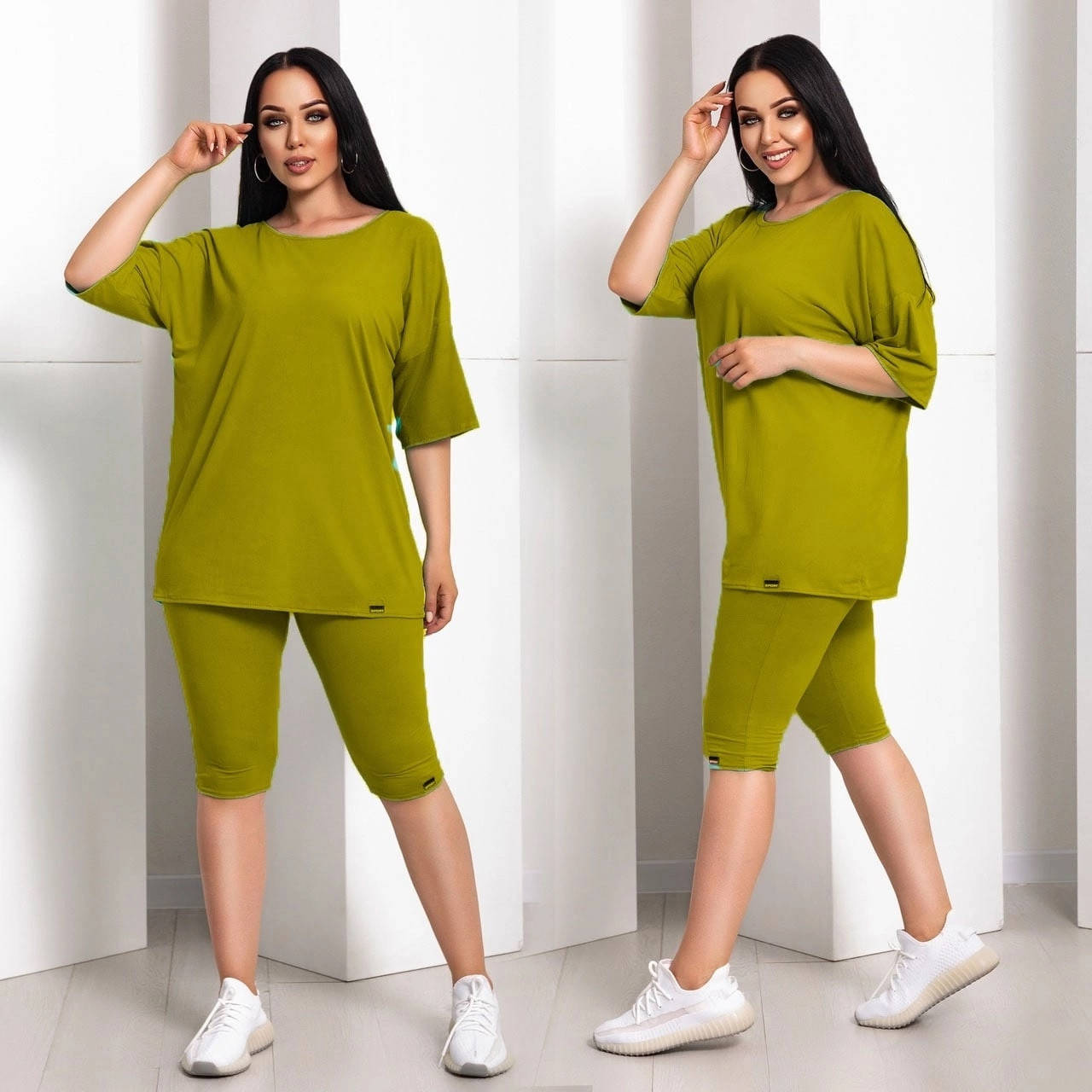 

Костюм двойка женский полубатальный, размеры 46-60 "LADA" недорого от прямого поставщик