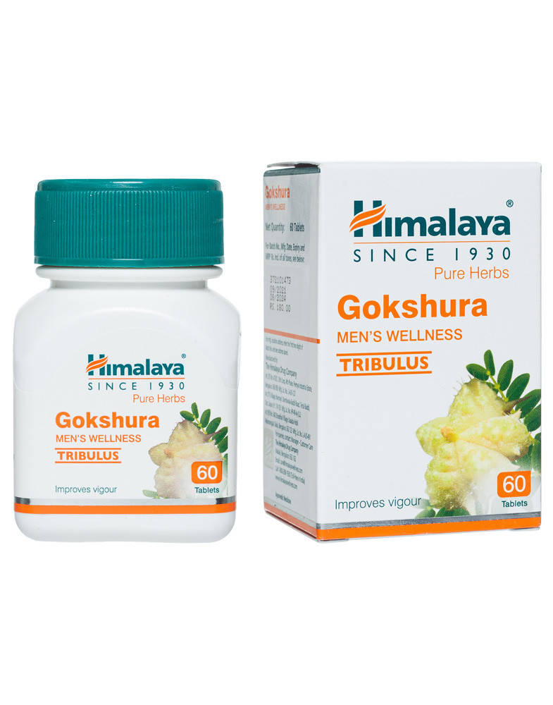 

Himalaya Gokshura 60 шт биостимулятор на натуральной основе (Гокшура)