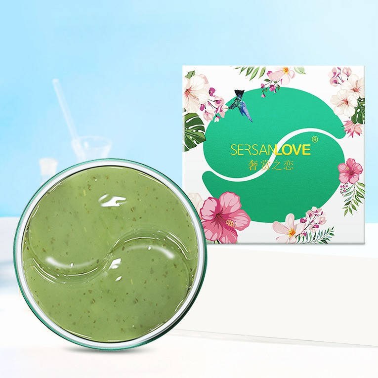 

Гидрогелевые патчи для глаз Sersanlove Green Tea Eye Gel Patch с лепестками зелёного чая 60 штук