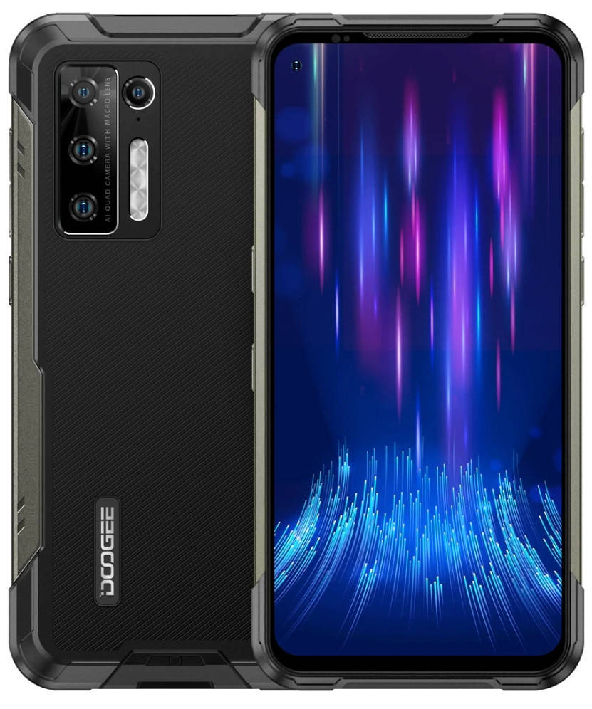 

Doogee S97 Pro 6.39" 8GB RAM 128GB ROM 48MP 8500мАч 4G IP68 IP69K Android 11 Black, Черный