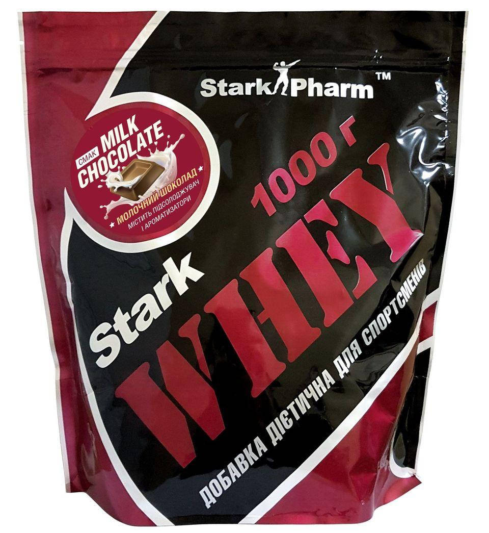 

Сывороточный протеин Stark Pharm - Stark Whey (1000 грамм) milk chocolate/молочный шоколад
