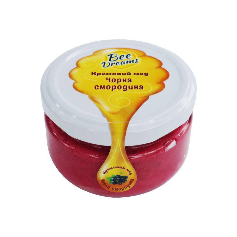 

Кремовий мед "Чорна смородина" 120g