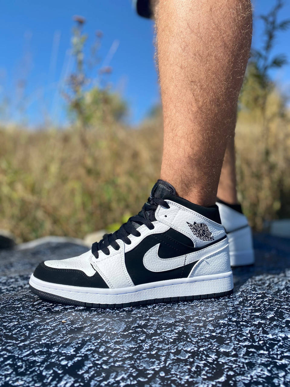 

Мужские кроссовки Nike Air Jordan Retro 1 Белые, Белый