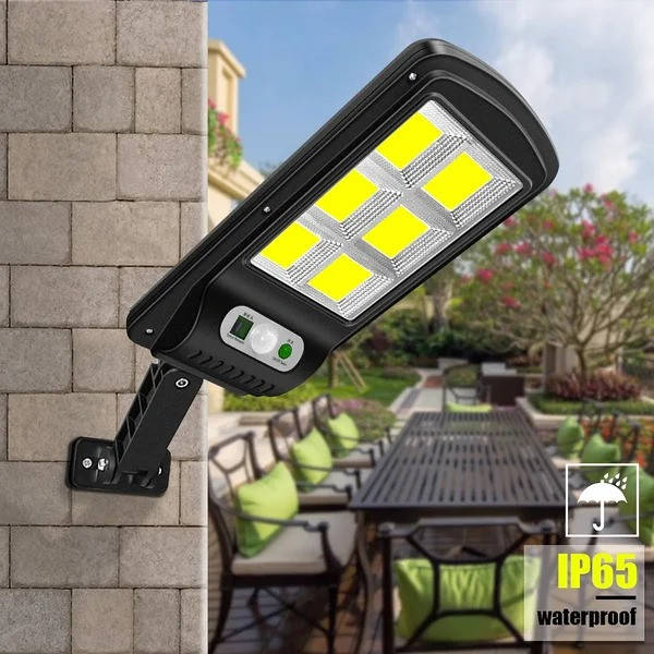 

Уличный фонарь на солнечной батарее Solar Light BL BK120-6COB уличный светильник с пультом ДУ