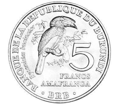 

Burundi Бурунди - 5 Francs 2014 UNC птица