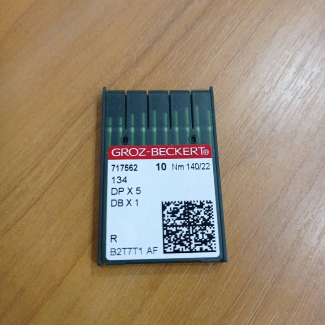 

Игла Groz-Beckert_ Schmetz 134 DP*5 R №140 R