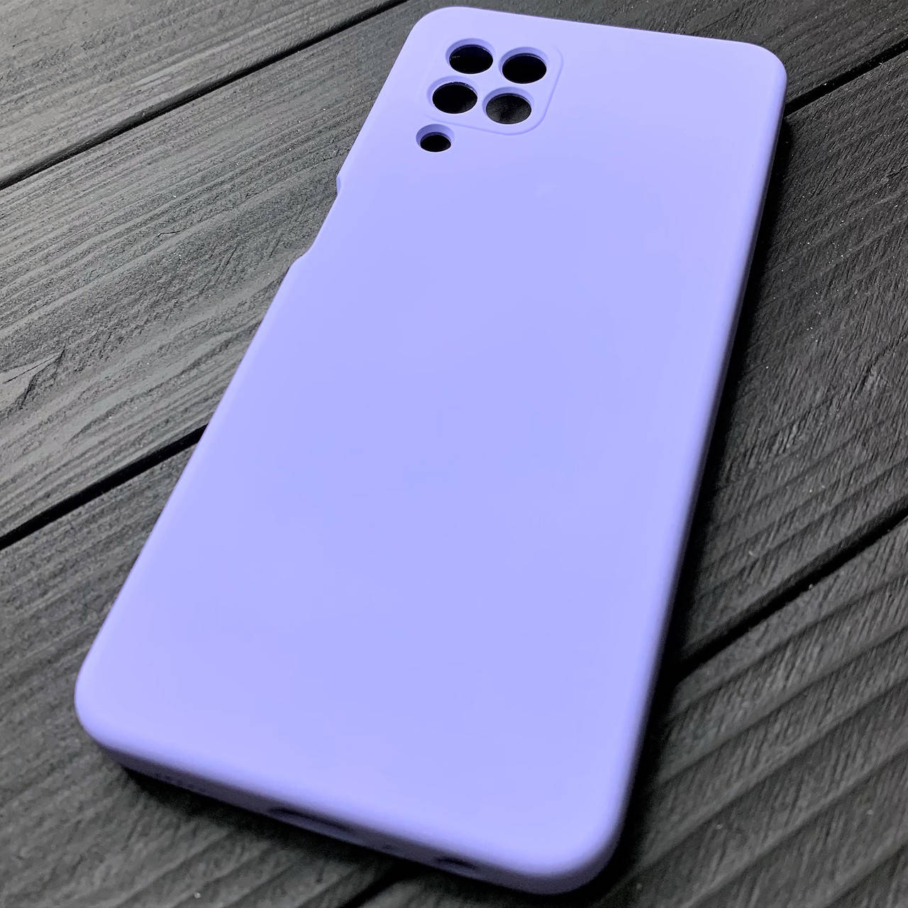 

Силиконовый чехол Soft Silicone Case Full для Samsung A22 4G (A225) фиалковый (бампер)