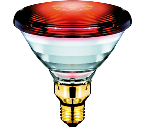 

Инфракрасная лампа PHILIPS PAR38 IR 150W E27 230V красная 1CT/12 (923806644210)