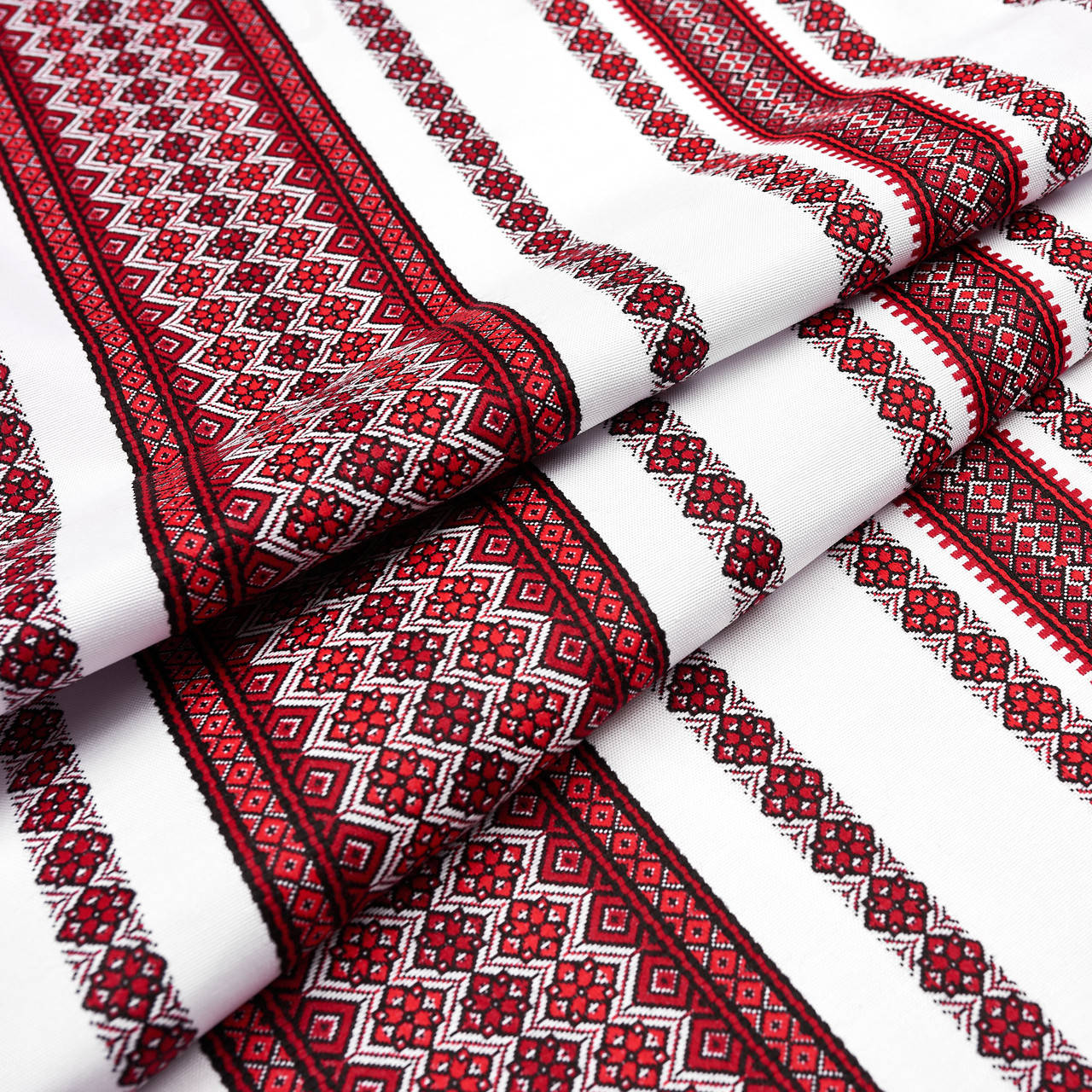 

Тканини з українським орнаментом Роксолана ТДК-108 11/1