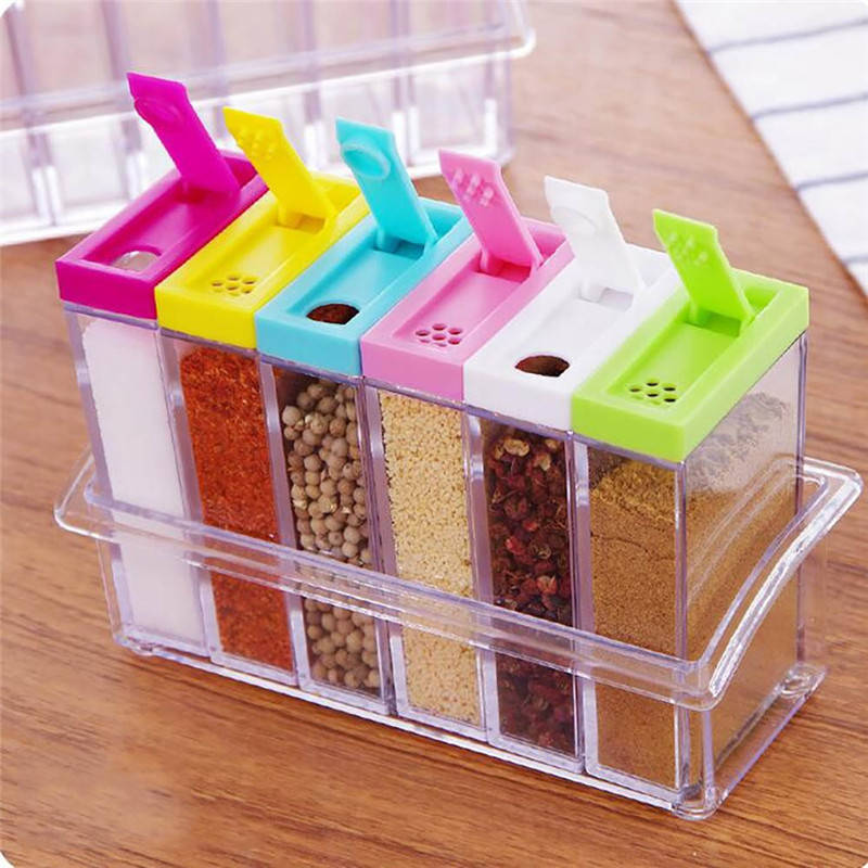 

Емкость для специй и приправ seasoning set 00012, Разные цвета