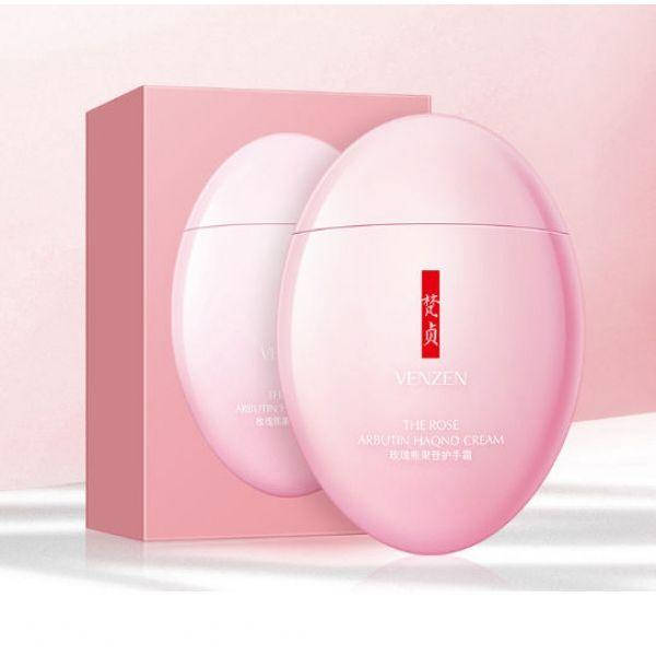 

Увлажняющий крем для рук VENZEN The Rose Arbutin Hand Cream с экстрактом розы и арбутином 60 гр