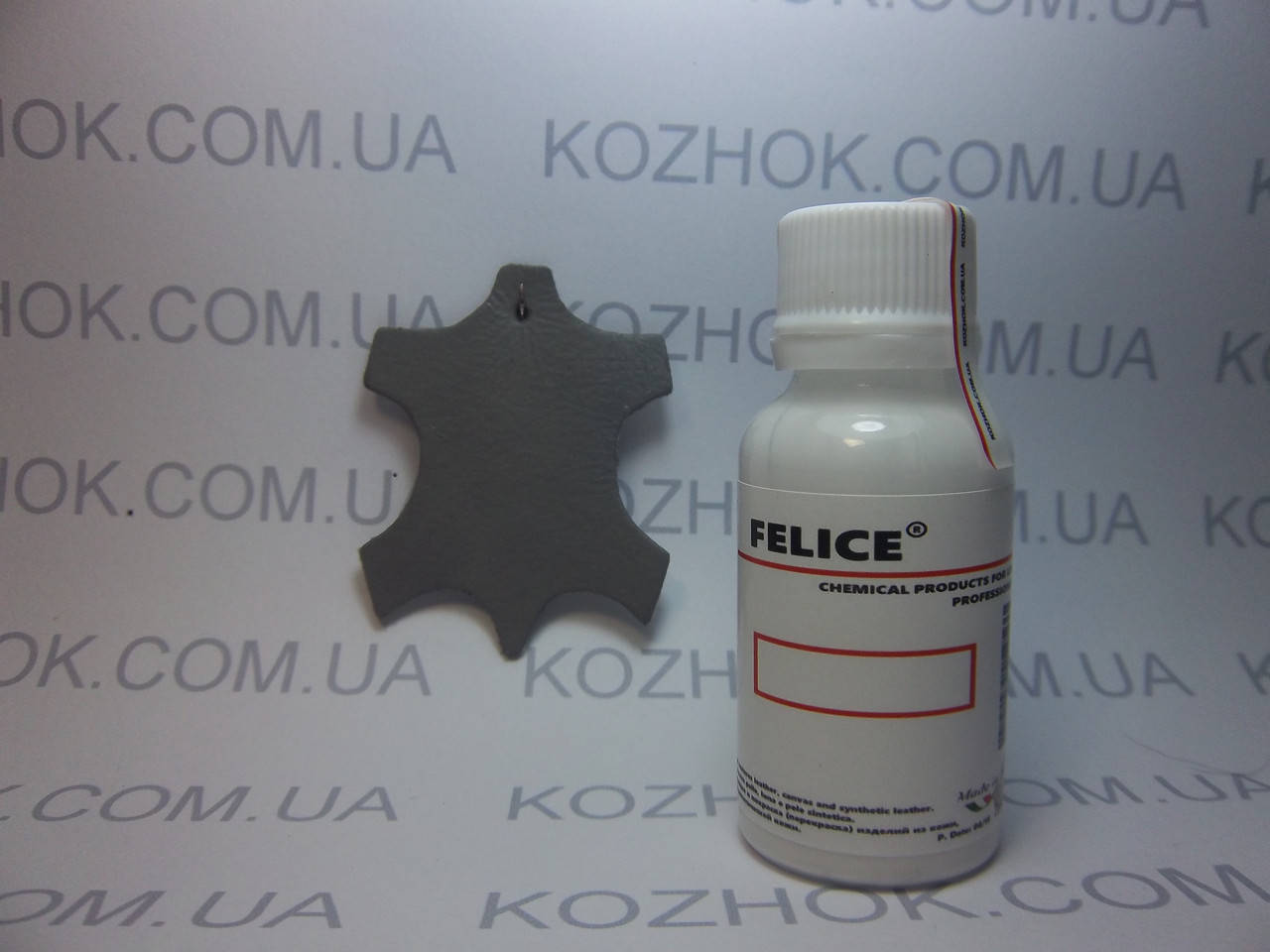 

Краска для кожи Felice цв.Серый Агат (25 мл)Для обуви,гладкой кожи, кожгалантереи, кожаной мебели, кожаного са