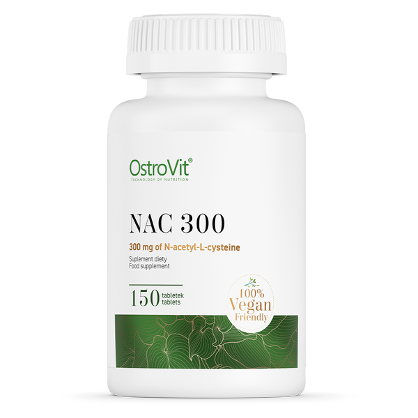 

Комплексная поддержка организма OstroVit - NAC 300 (150 таблеток)