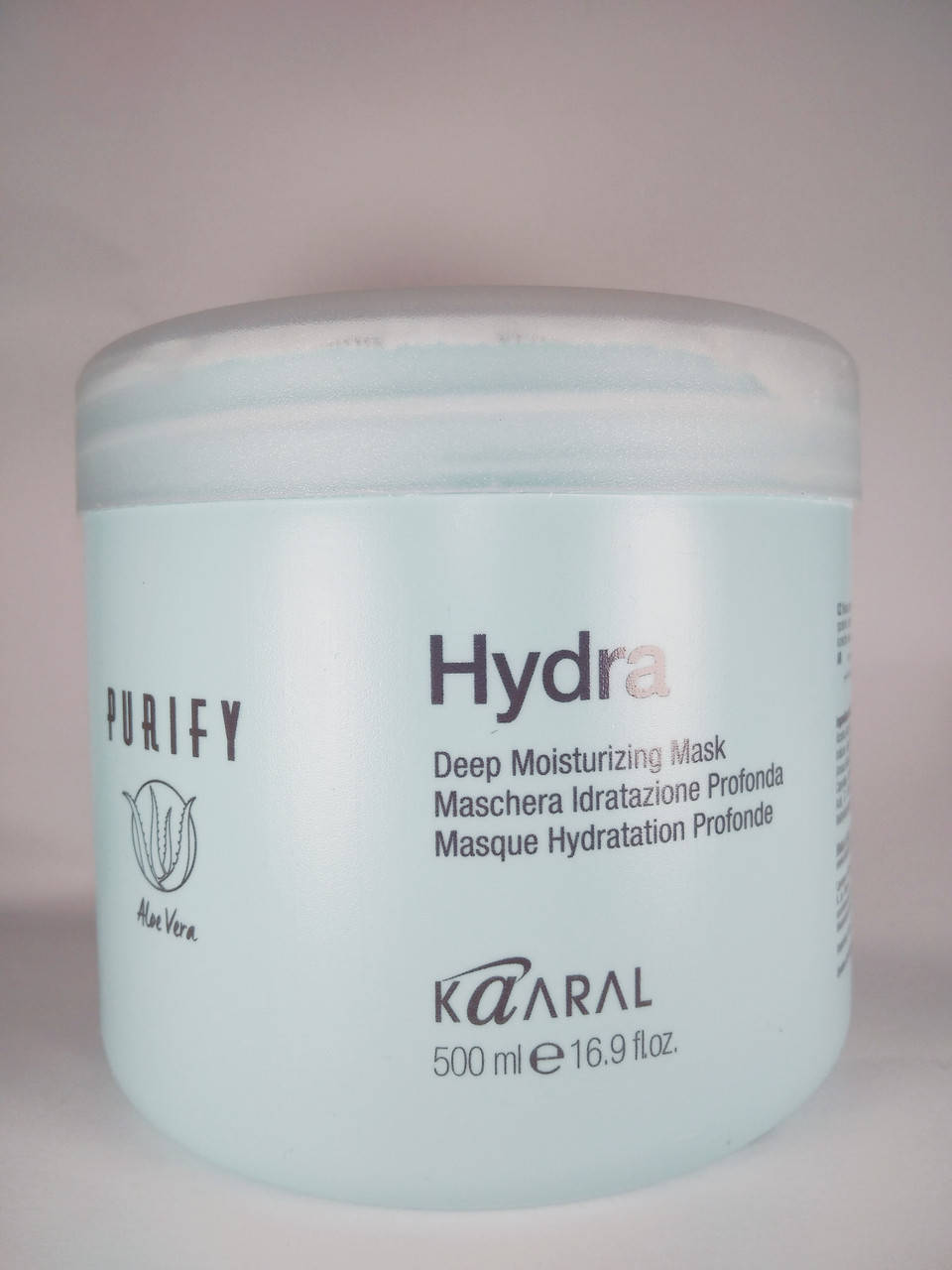 

Интенсивная увлажняющая питательная маска для волос Kaaral Purify Hydra Deep Nourishing Mask 500 мл