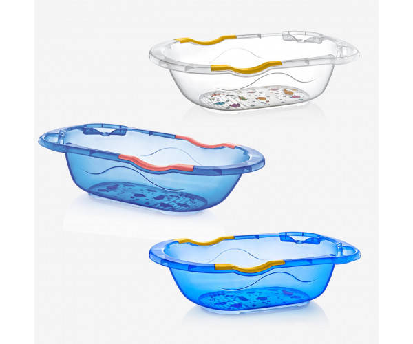 

Ванночка дитяча прозора Irak Plastik 35л. 80*48*21 см