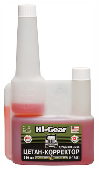

Цетан-корректор с SMT2 Hi-Gear, HG3411