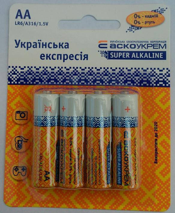 

Батарейка Аско LR6 (4шт)