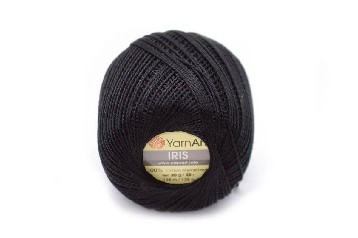

YarnArt IRIS, черный №935