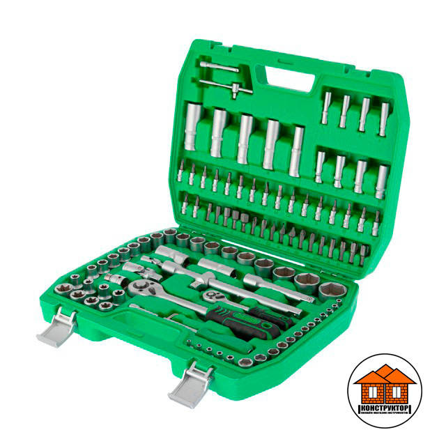 

Набор инструментов 1/2" & 1/4" 108 ед. INTERTOOL ET-6108SP