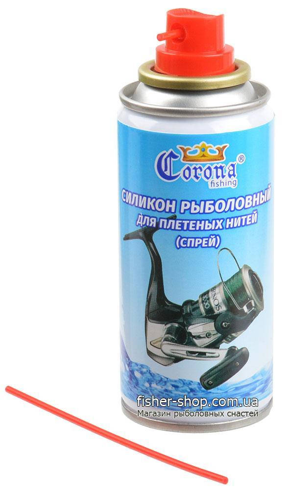 

Силикон спрей Corona 100 мл для плетеных нитей, Разные цвета
