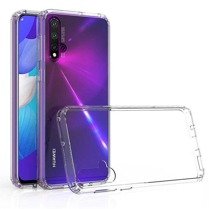 

Силиконовый чехол для Huawei Nova 5T/Honor 20, Прозрачный