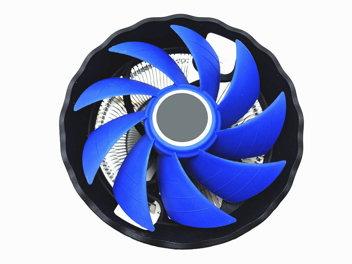 

Кулер для процессора AMD/Intel TRY Heel 95W FAN120мм 3pin синий новый