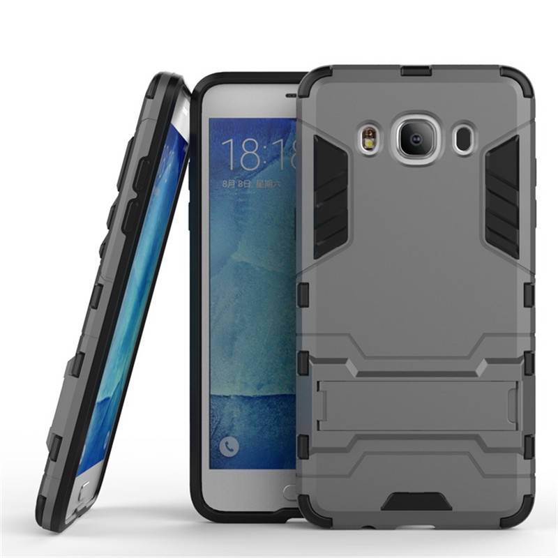 

Чехол Iron для Samsung J7 2016 / J710H / J710 / J710F бронированный бампер Броня Gray