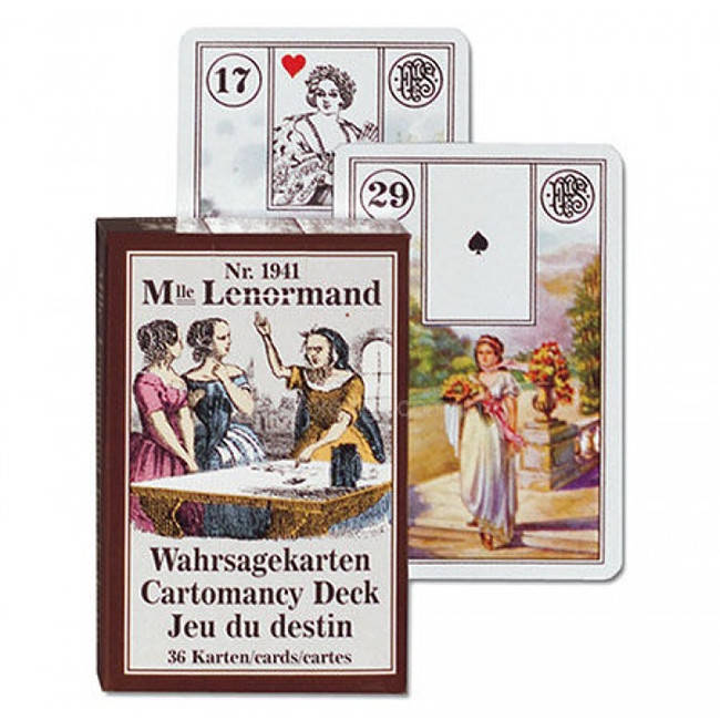 

Карты Таро Piatnik Mlle.Lenormand Cartomancy" 36 (шт.)1941