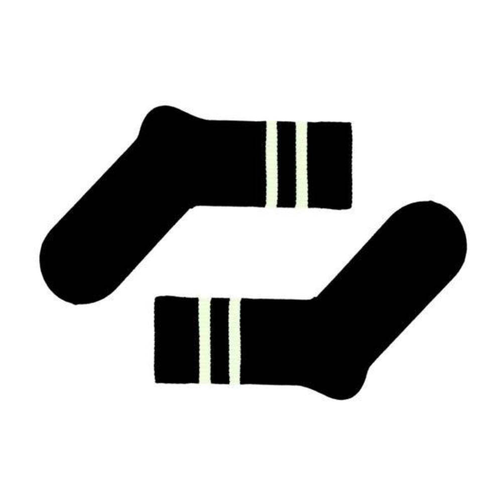 

Мужские черные носки с белыми полосками. ТМ SOX