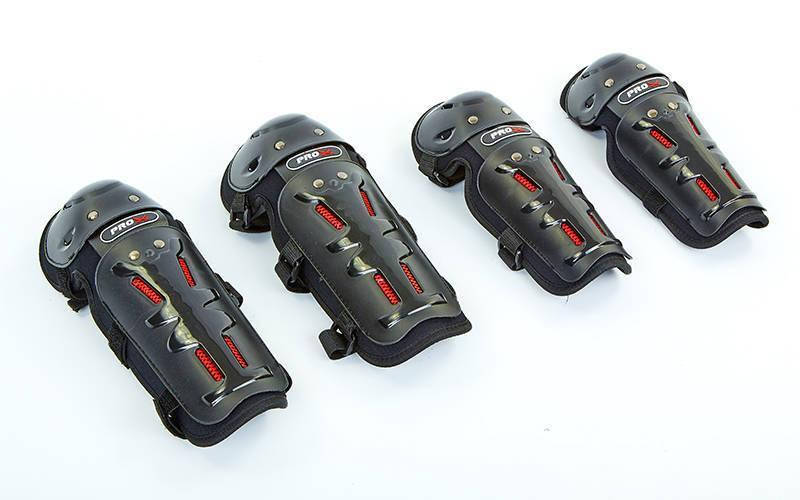 

Мотонаколенники и налокотники PRO-X, Черный