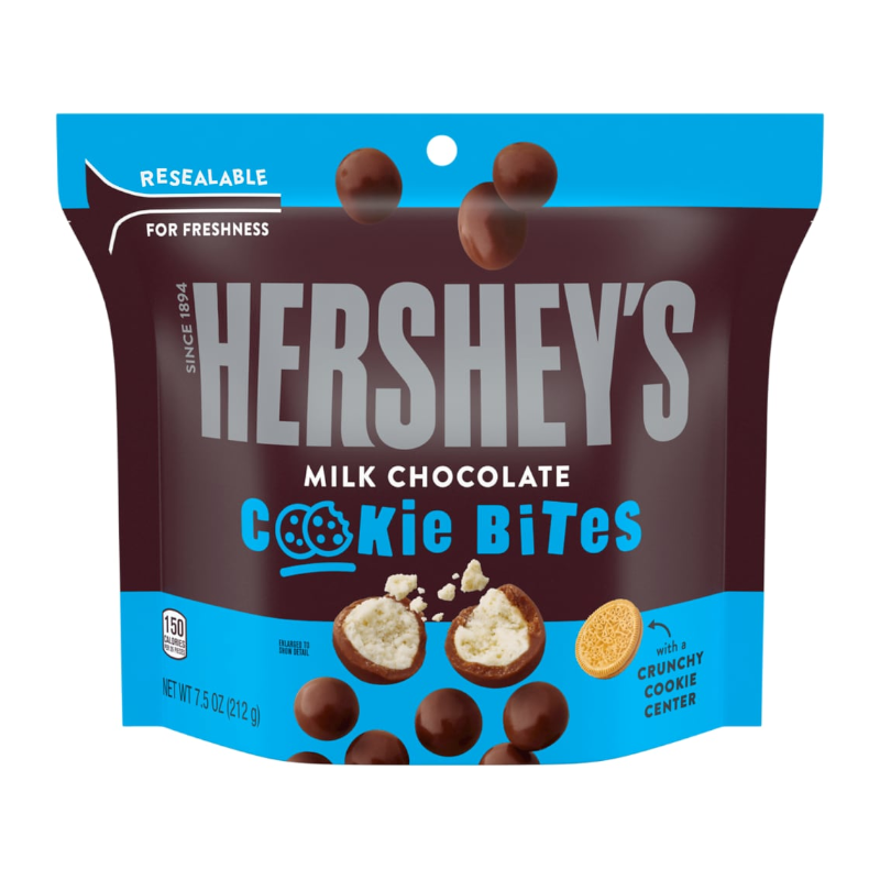 

Hershey's Milk Chocolate Cookie Bites, 212 г