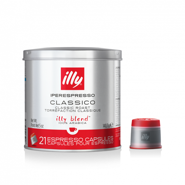 

Кофе Илли ILLY normal Classico Espresso в капсулах iperEspresso | 21 капсула по 6.7 г