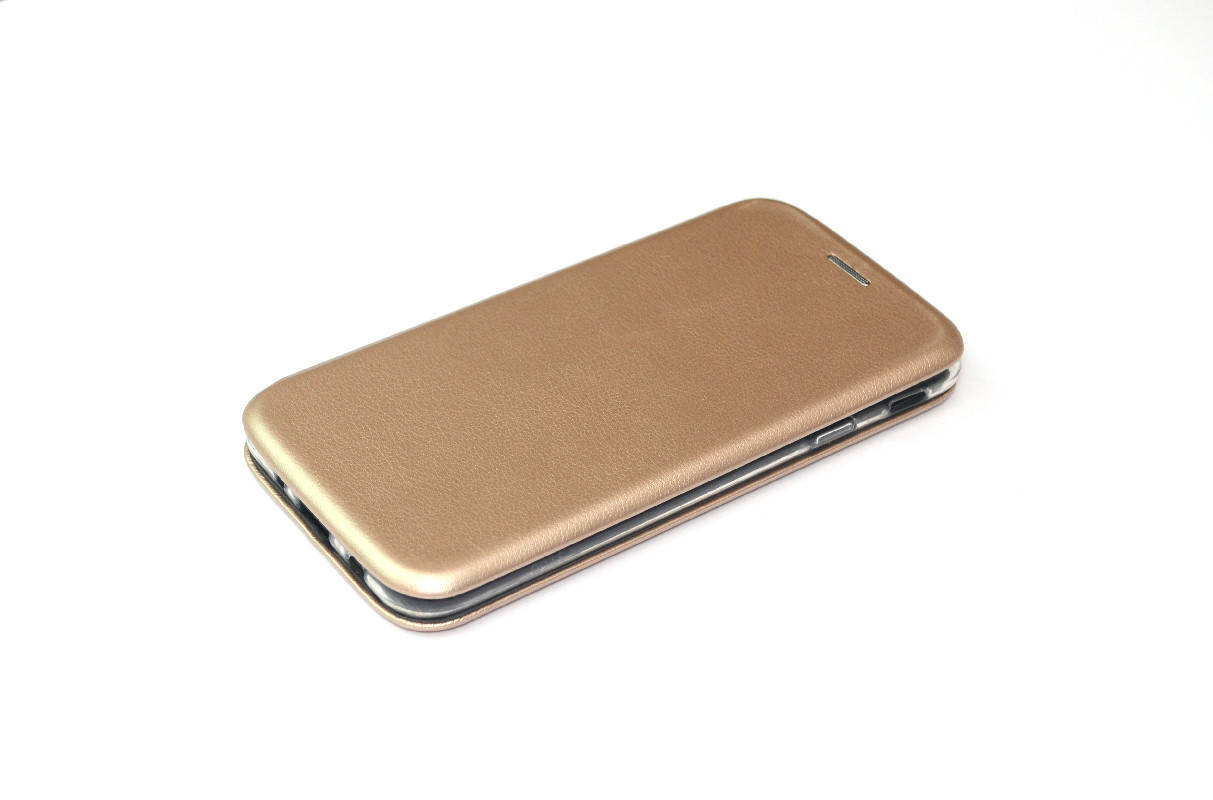 

Чехол книжка Level для Samsung Galaxy J7 2017 J730 Экокожа Золотой, Золотистый