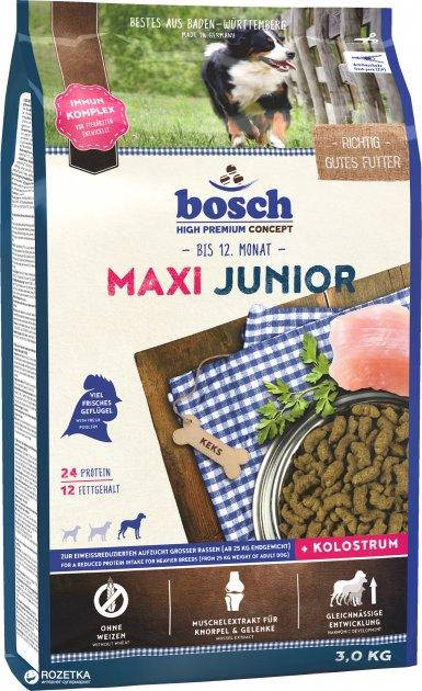 

Bosch Maxi Junior 3 кг/ для щенков крупных пород