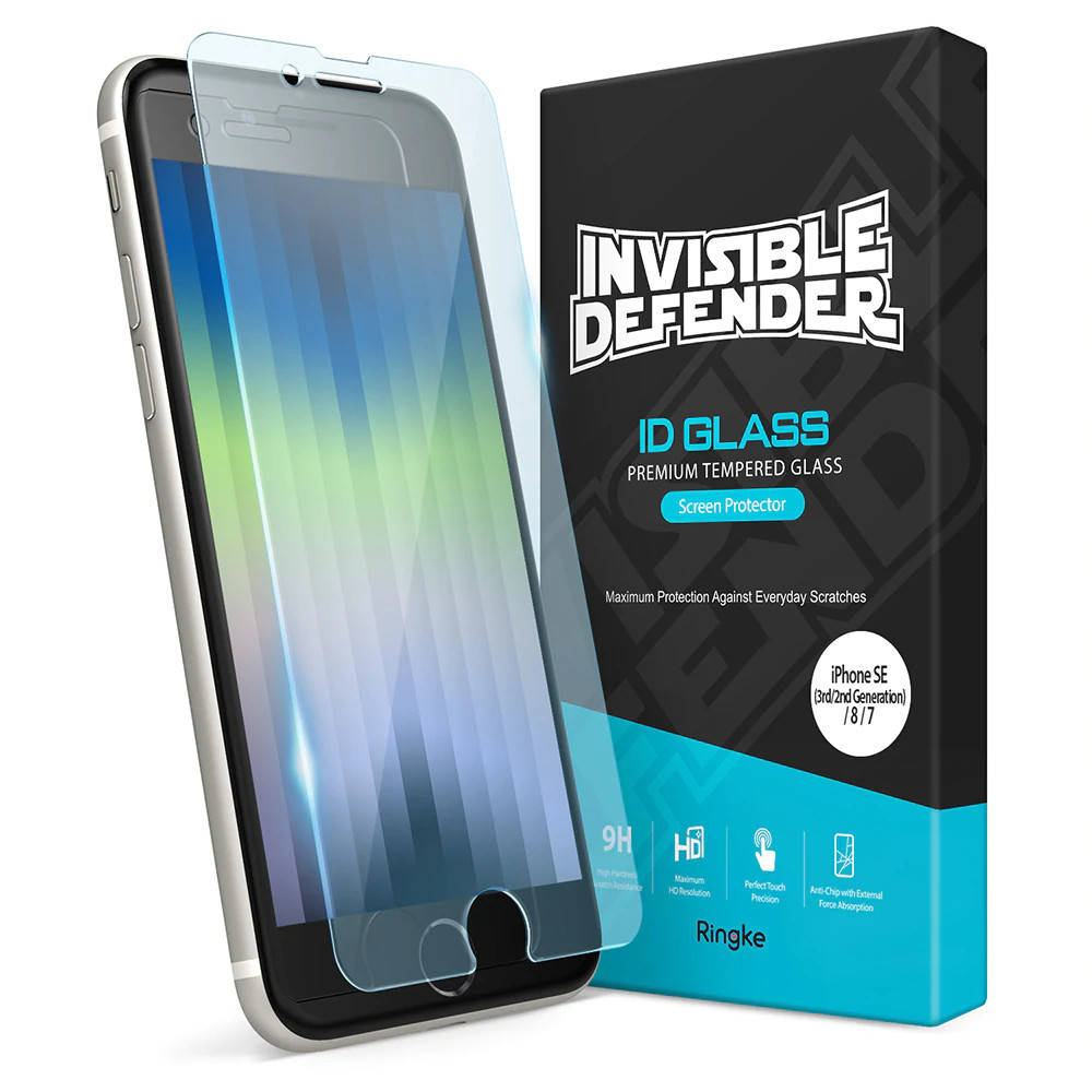 

Защитное стекло Fusion Invisible Defender Glass 2-pack для iPhone 7/8/SE(2020/2022) Clear (G4as024), Прозрачный
