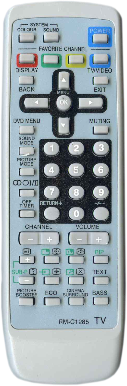 

Пульт для телевизора JVC RM-C1285