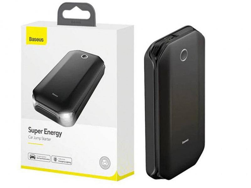 

Автомобильный стартер Baseus Пусковое устройство 12V + Повербан 8000mAh