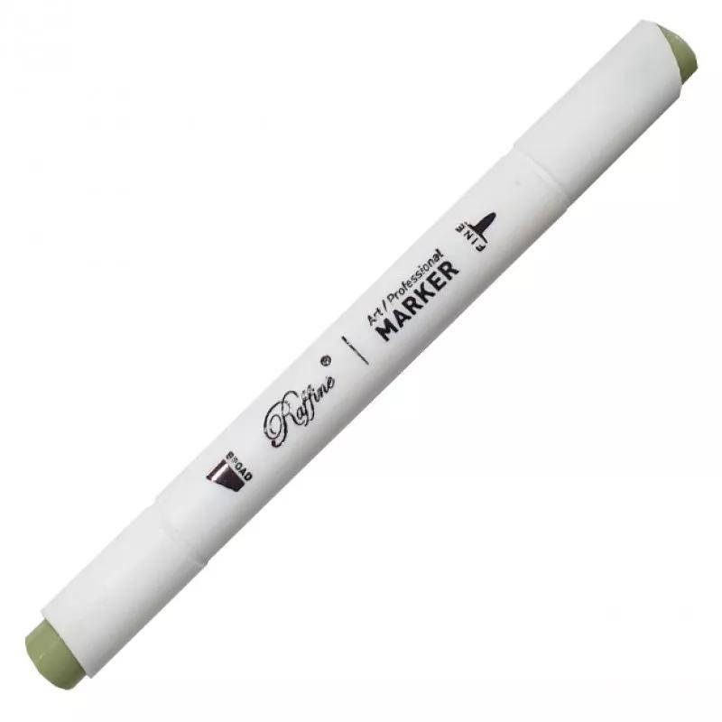 

Скетч маркер двусторонний Marco Raffine Fem green G832, 917460, Зелёный
