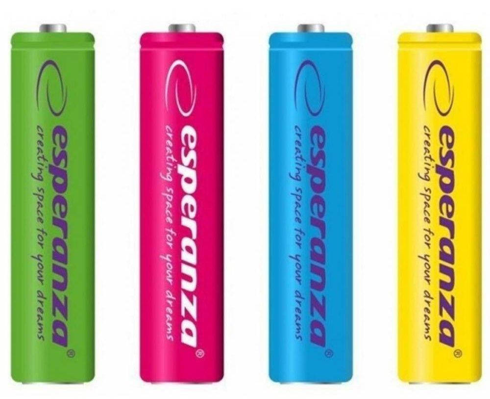 

Аккумулятор Esperanza AAA / R03 Ni-MH 1000mAh (EZA107) 4шт