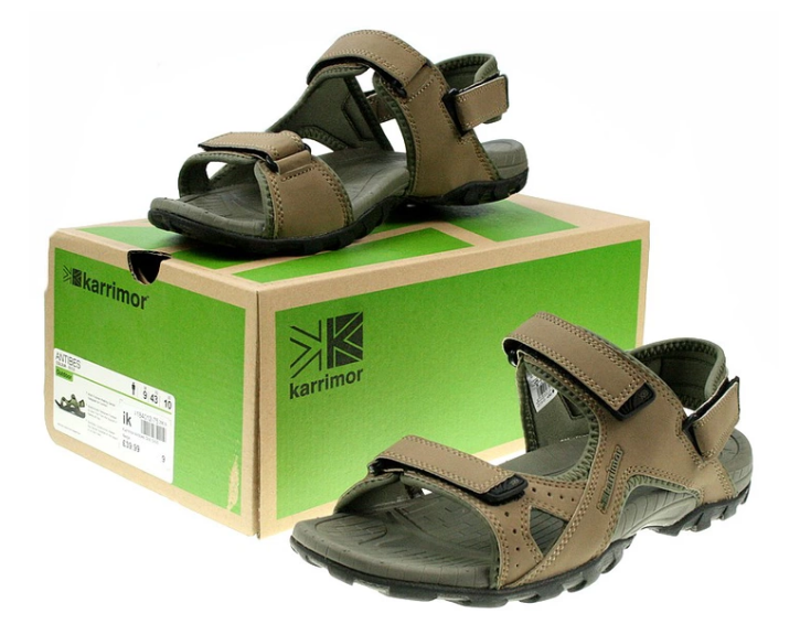 

UK9 Евро43 Сандалии мужские Karrimor Antibes Beige, Бежевый