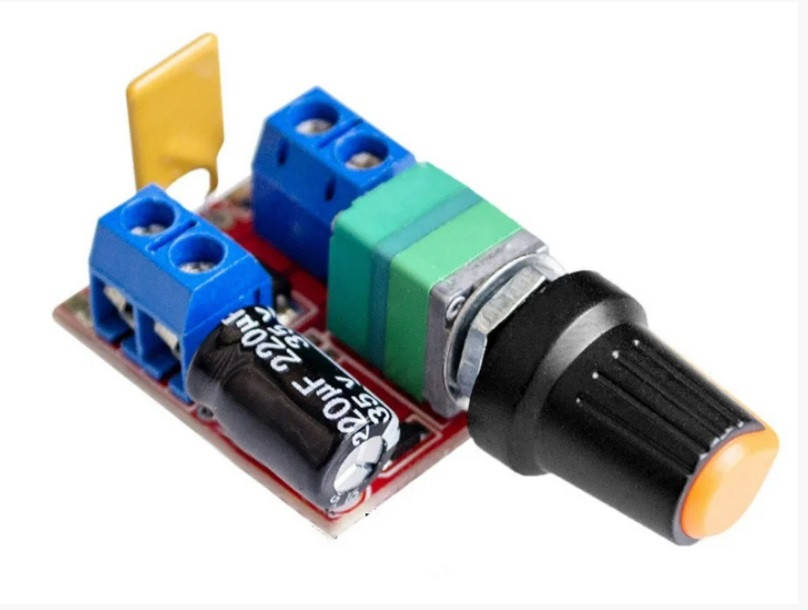 

DC Шим регулятор мощности постоянного тока 3-35 V ток 5A PWM
