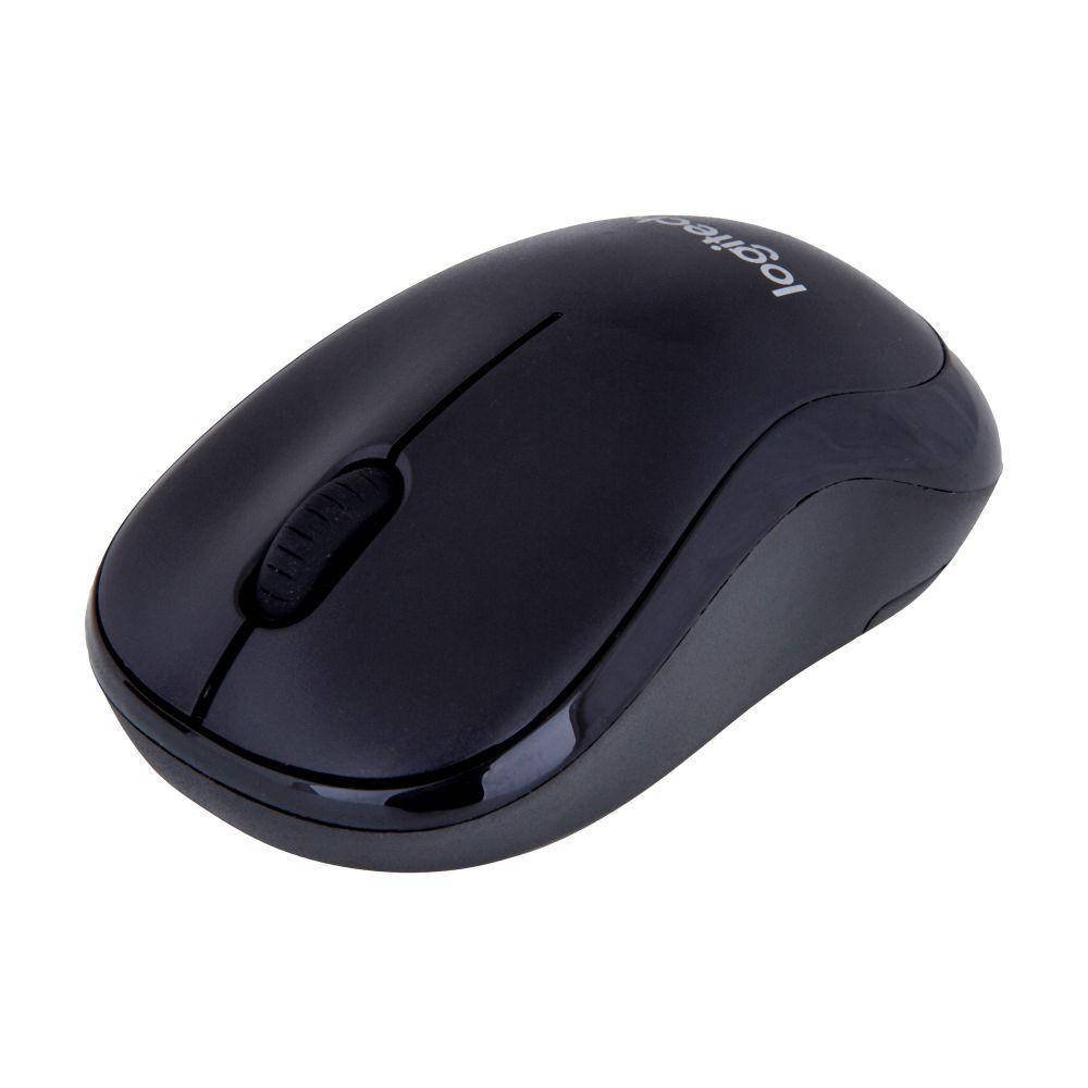 

Wireless Мышь Logitech M185 Цвет Чёрный, Черный